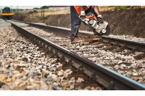 Rail cut-off wheel T 400x4.2x25.4 mm Performance Line SG RAIL for railway rails 2