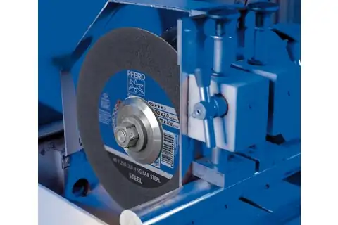 Disco de corte para laboratorio T 250x2x32 mm línea alto rendimiento SG LAB STEEL para acero 2