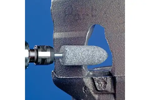 CAST EDGE mounted point shape A 11 dia. 22x50 mm shank dia. 6 mm SIC30 for grey and nodular cast iron 2