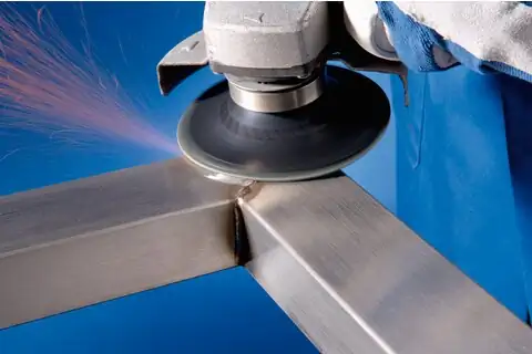 COMBICLICK fiberschijf met keramische korrel Ø 125 mm CO-COOL120 voor edelstaal (5) 4