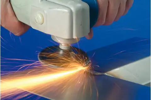 COMBIDISC Keramikkorn Mini-Fiberscheibe CDFR Ø 50mm CO-COOL120 für Stahl und Edelstahl 4