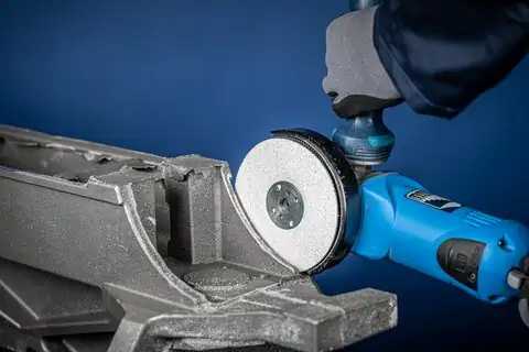 Ceramic oxide grain fibre disc dia. 115 mm CO-ALU60 for soft non-ferrous metals 3