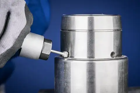Fraise lime carbure hautes performances INOX, sphérique KUD Ø 06x05 mm, tige Ø 3 mm pour acier inoxydable 2