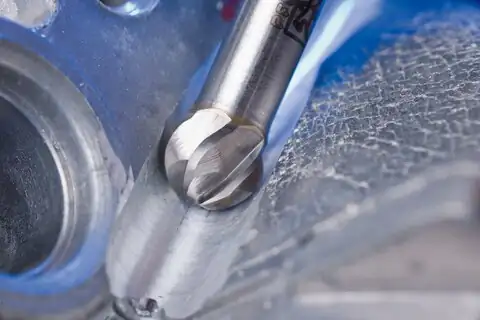Fresa de metal duro de alto rendimiento ALU esférica KUD Ø 08x07 mm, mango Ø 6 mm, para aluminio/metales no férricos 3