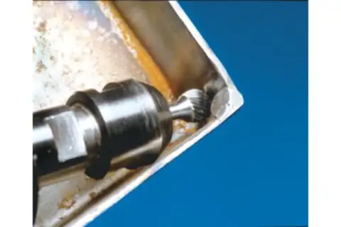Fresa de metal duro de alto rendimiento TOUGH esférica KUD Ø 08x07 mm, mango Ø 6 mm, resistente a los golpes 2