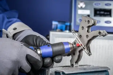 POLICAP Schleifkappe PC Rundkegelform Keramikkorn Ø 5x15 mm CO-COOL80 für Edelstahl 2