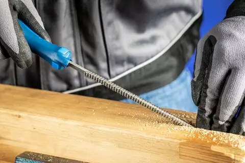 Houtrasp halfrond-spits 250 mm kap 3 voor fijnbewerking, finishen 2