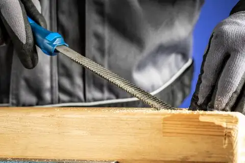 Houtrasp halfrond-spits 250 mm kap 3 voor fijnbewerking, finishen 3