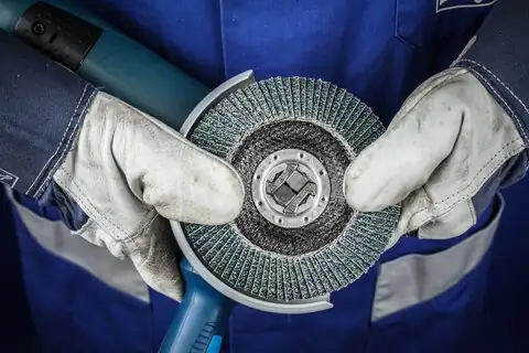 POLIFAN POWER flap disc PFC 125 mm X-LOCK conical Z60 SG STEELOX steel/stainless steel 5