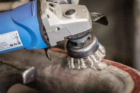 COMBITWIST cup brush knotted TBG dia. 65 mm M14 stainless steel wire dia. 0.35 mm angle grinders 4