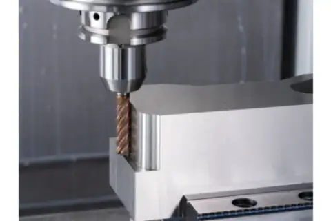 Solid carbide end mill dia. 10 mm, 5 flutes, with chip divider, 4xDC, radius 0.5 mm, AlTiN/TiSiXN coating, HB shank, Performance Stainless 4