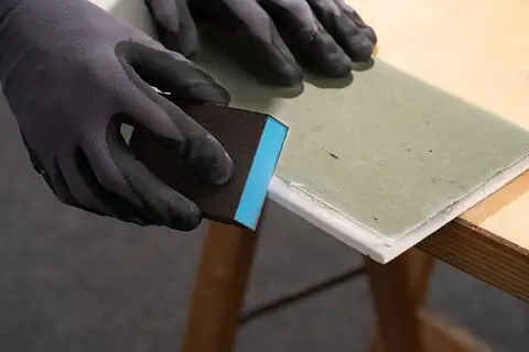 Sanding sponge Set with 4 abrasive sides, 2-3/4″ x 4, 60, 80, 180 Grit, Aluminum oxide, 3 PK 2