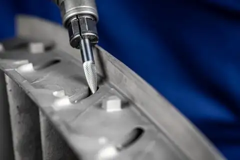 Hardmetalen hoogrendementsstiftfrees MICRO spitse boogvorm SPG Ø 06x18 mm stift-Ø 6 mm fijnbewerking 2