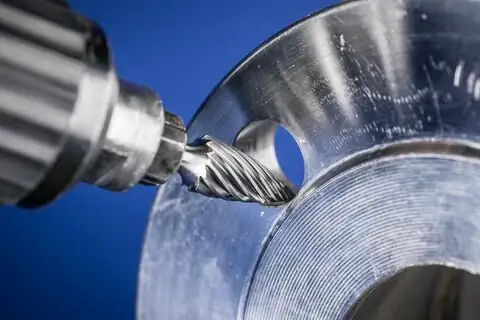Fresa de metal duro de alto rendimiento INOX ojival SPG Ø 10x20 mm, mango Ø 6 mm, para acero inoxidable 2