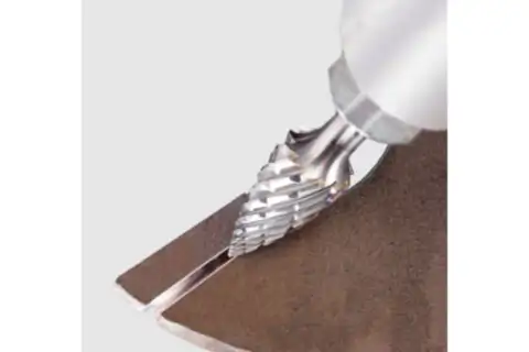 Hardmetalen hoogrendementsstiftfrees STEEL spitse boogvorm SPG Ø 06x18 mm stift-Ø 6 mm voor staal 2