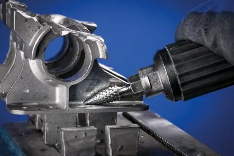 Fresa de metal duro de alto rendimiento ojival SPG Ø 12x25 mm, mango Ø 6 mm, TITANIUM para titanio 3