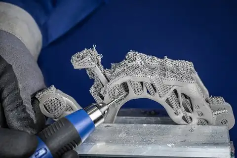 Hardmetalen hoogrendementsstiftfrees ronde walsvorm WRC Ø 03x13 mm stift-Ø 3 mm TITANIUM voor titaan 2