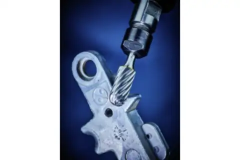 Fraise sur tige en carbure hautes performances ALU, bout arrondi WRC, Ø 6x13 mm, Ø de tige 3 mm, pour aluminium/métaux non ferreux 2