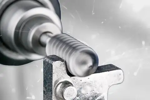 Hartmetall Hochleistungsfrässtift Walzenrund WRC Ø 12x25 mm Schaft-Ø 6 mm TITANIUM für Titan 2