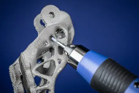 Meule sur tige TOUGH cylindrique Ø 3x6 mm, tige Ø 3 mm, CO60 pour matériaux difficiles à usiner 3