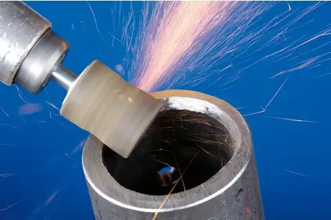 INOX EDGE Schleifstift Zylinder Ø 20x25 mm Schaft-Ø 6 mm A30 für Edelstahl 3