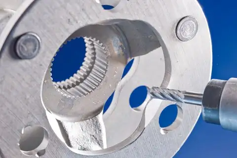 Tungsten carbide high-performance burr INOX cylindrical ZYA dia. 06x16 mm shank dia. 6 mm for stainless steel 3