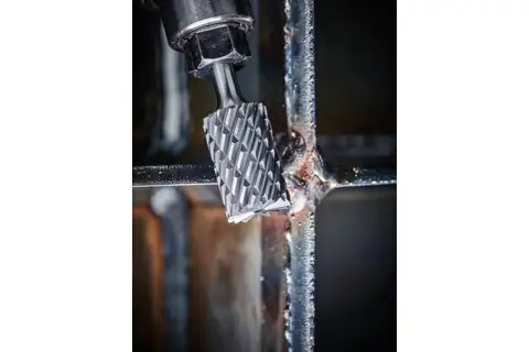 Fraise sur tige en carbure haute performance ALLROUND, forme cylindrique ZYAS,  Ø16x25mm, Øtige 6mm, usinage universel, denture grossière 3