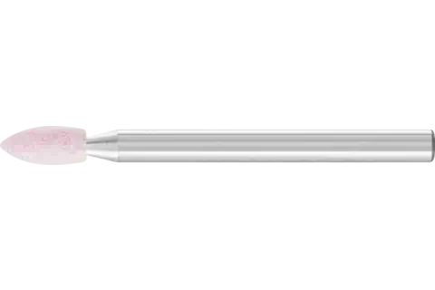 Mola abrasiva STEEL EDGE forma B 46 Ø 3x8 mm, gambo Ø 3 mm A100 per acciaio e fusioni d’acciaio 1