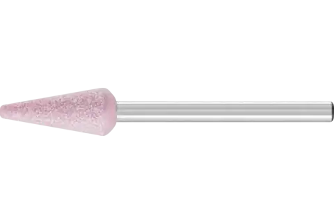 Meule sur tige STEEL EDGE forme B 53 Ø 6x16 mm, tige Ø 3 mm, A100 pour acier et acier moulé 1