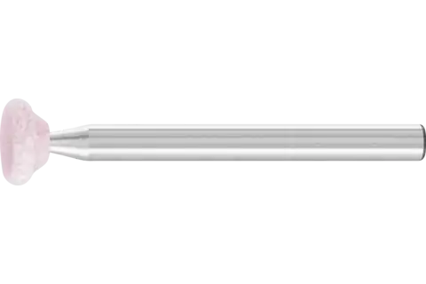STEEL EDGE Schleifstift Form B 64 Ø 6x2 mm Schaft-Ø 3 mm A100 für Stahl- und Stahlguss 1