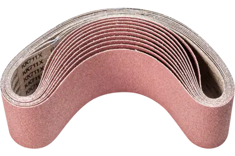 Nastro abrasivo corindone BA 100x1000 mm A40 per uso universale con smerigliatrice a nastro 1