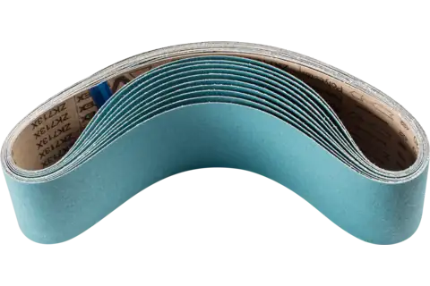 Nastro abrasivo Zirkon BA 100x1000 mm Z120 per asportazione elevata con smerigliatrice a nastro 1