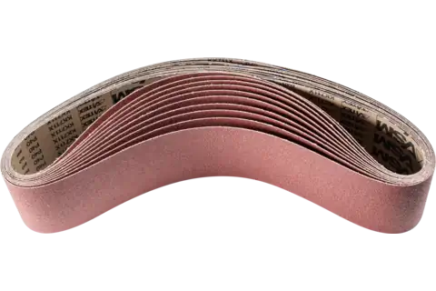 Nastro abrasivo corindone BA 120x1500 mm A40 per uso universale con smerigliatrice a nastro 1