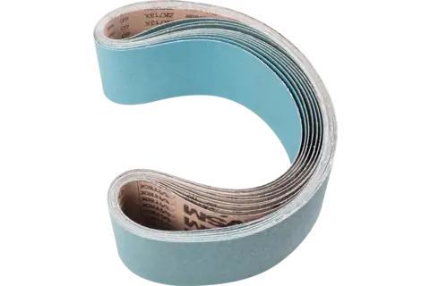 Nastro abrasivo corindone BA 120x1500 mm Z80 per uso universale con smerigliatrice a nastro 1