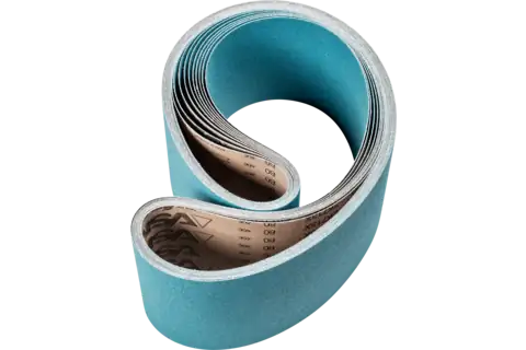 Nastro abrasivo Zirkon BA 150x2000 mm Z80 per asportazione elevata con smerigliatrice a nastro 1