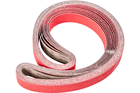 Granulo ceramico nastro abrasivo BA 50x2000 mm CO-COOL40 per taglio acciaio inossidabile con smerigliatrice a nastro 1