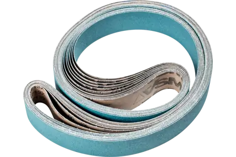 Nastro abrasivo Zirkon BA 50x2000 mm Z80 per asportazione elevata con smerigliatrice a nastro 1