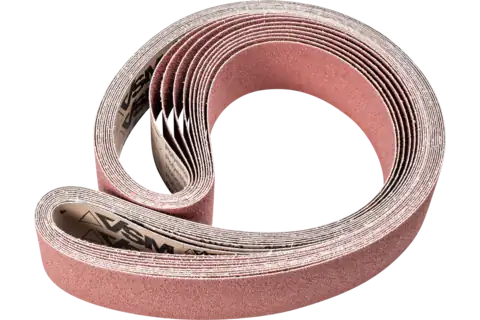 Nastro abrasivo corindone BA 75x2000 mm A40 per uso universale con smerigliatrice a nastro 1
