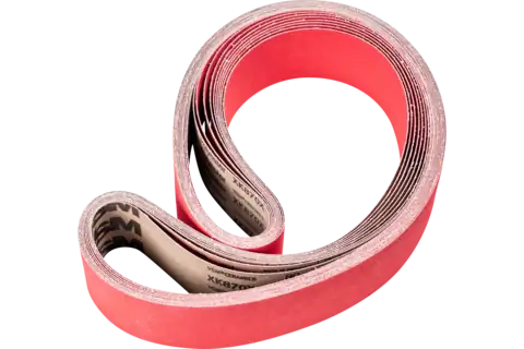 ceramic oxide grain abrasive belt BA 75x2000mm CO-COOL80 for grinding stainless steel with a belt grinder 1