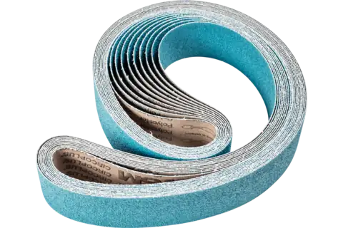 Nastro abrasivo Zirkon BA 75x2000 mm Z36 FORTE per asportazione elevata con smerigliatrice a nastro 1