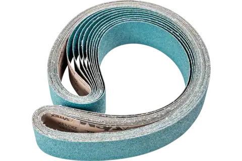 Nastro abrasivo Zirkon BA 75x2000 mm Z36 per asportazione elevata con smerigliatrice a nastro 1