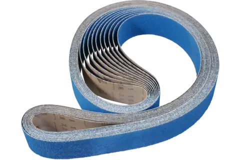 Nastro abrasivo VICTOGRAIN-COOL BA 75x2500 mm A 36 per asportazione estremamente elevata con smerigliatrice a nastro 1