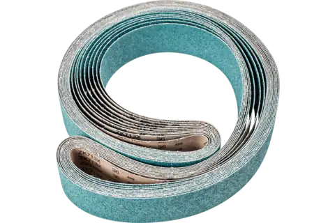Nastro abrasivo Zirkon BA 75x2500 mm Z36 per asportazione elevata con smerigliatrice a nastro 1