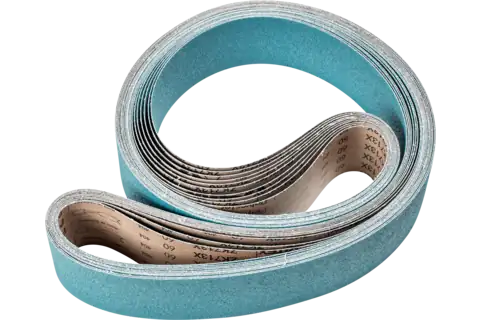 Nastro abrasivo Zirkon BA 75x2500 mm Z60 per asportazione elevata con smerigliatrice a nastro 1