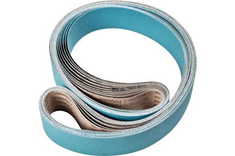Nastro abrasivo Zirkon BA 75x2500 mm Z80 per asportazione elevata con smerigliatrice a nastro 1