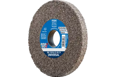 Schleifbockscheibe Ø 150x16 mm Bohrung-Ø 32 mm A24 für universelle Schleifaufgaben 1
