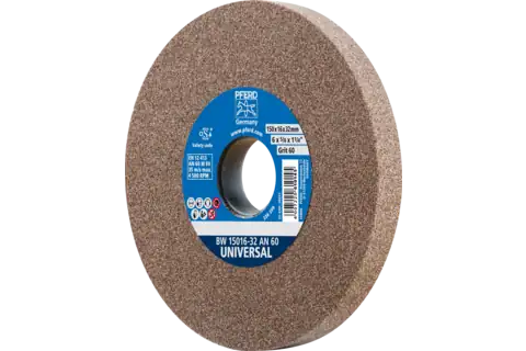 Schleifbockscheibe Ø 150x16 mm Bohrung-Ø 32 mm A60 für universelle Schleifaufgaben 1