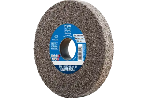 Schleifbockscheibe Ø 150x20mm Bohrung-Ø 32 mm A24 für universelle Schleifaufgaben 1