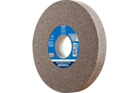 Schleifbockscheibe Ø 300x40mm Bohrung-Ø 76 mm A36 für universelle Schleifaufgaben 1
