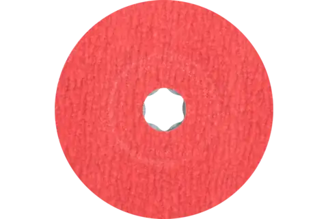 Disque en fibres à grain céramique COMBICLICK Ø 115 mm CO-COOL120 pour acier inoxydable 2